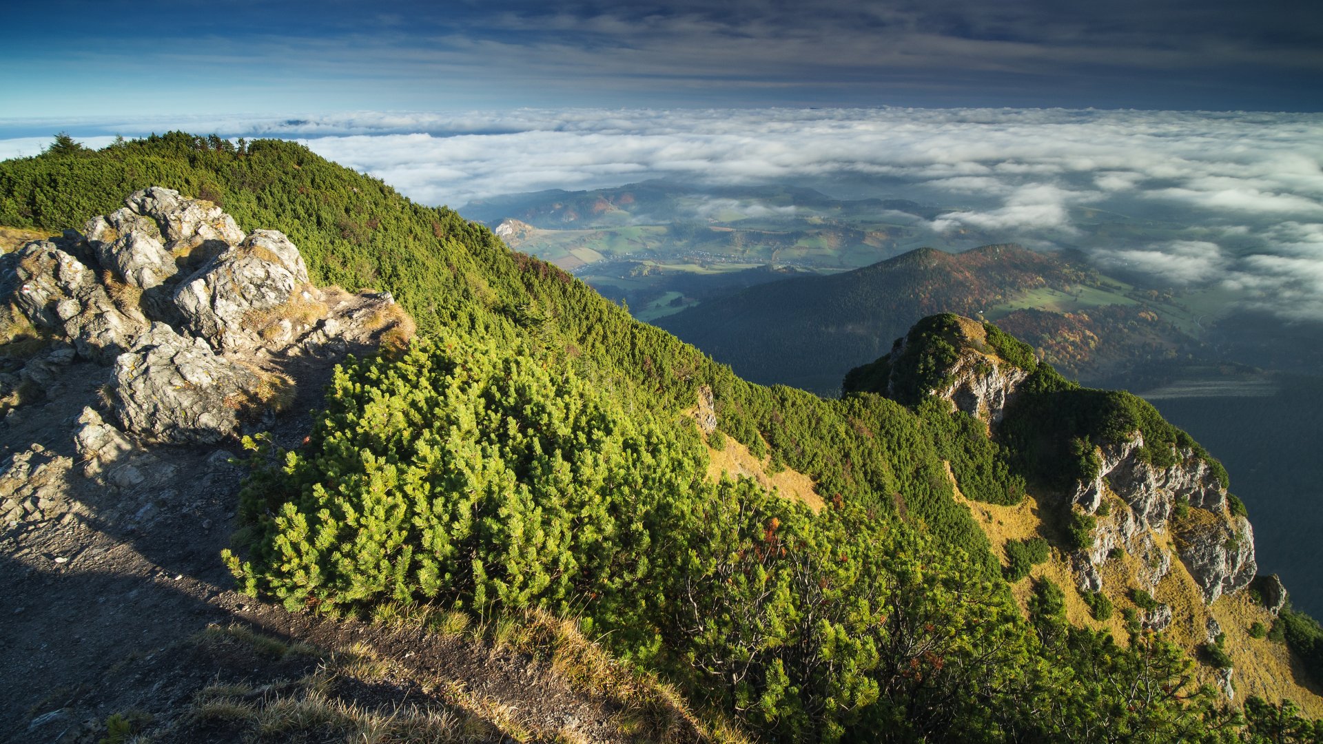  Po polskiej stronie nadal chmury