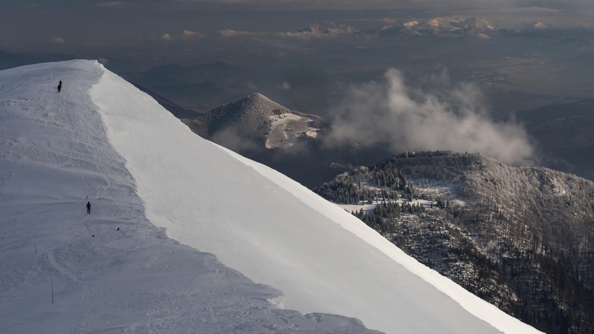  Mała Fatra z Tatrami w tle