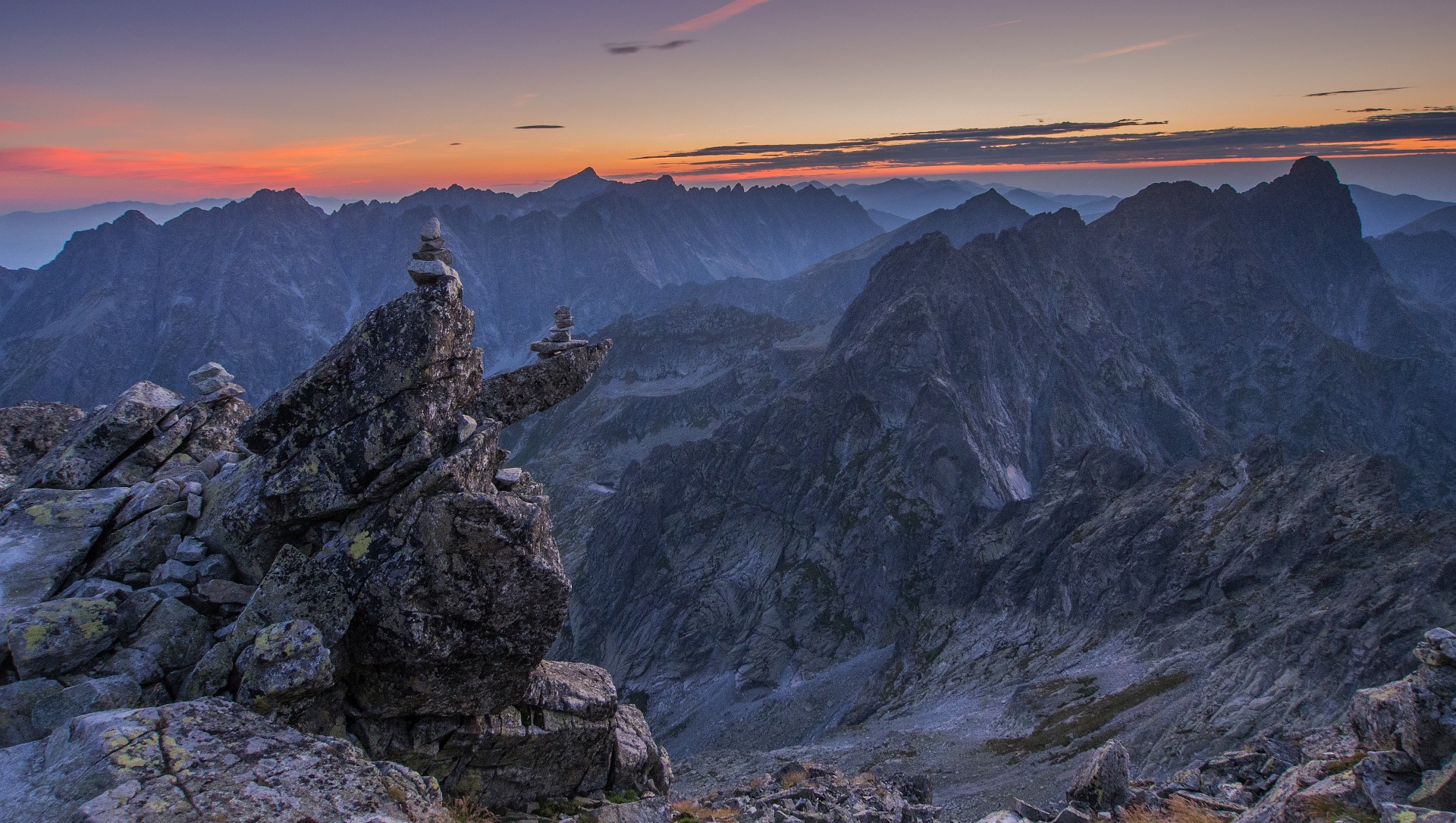 Zejście na słowacką stronę
