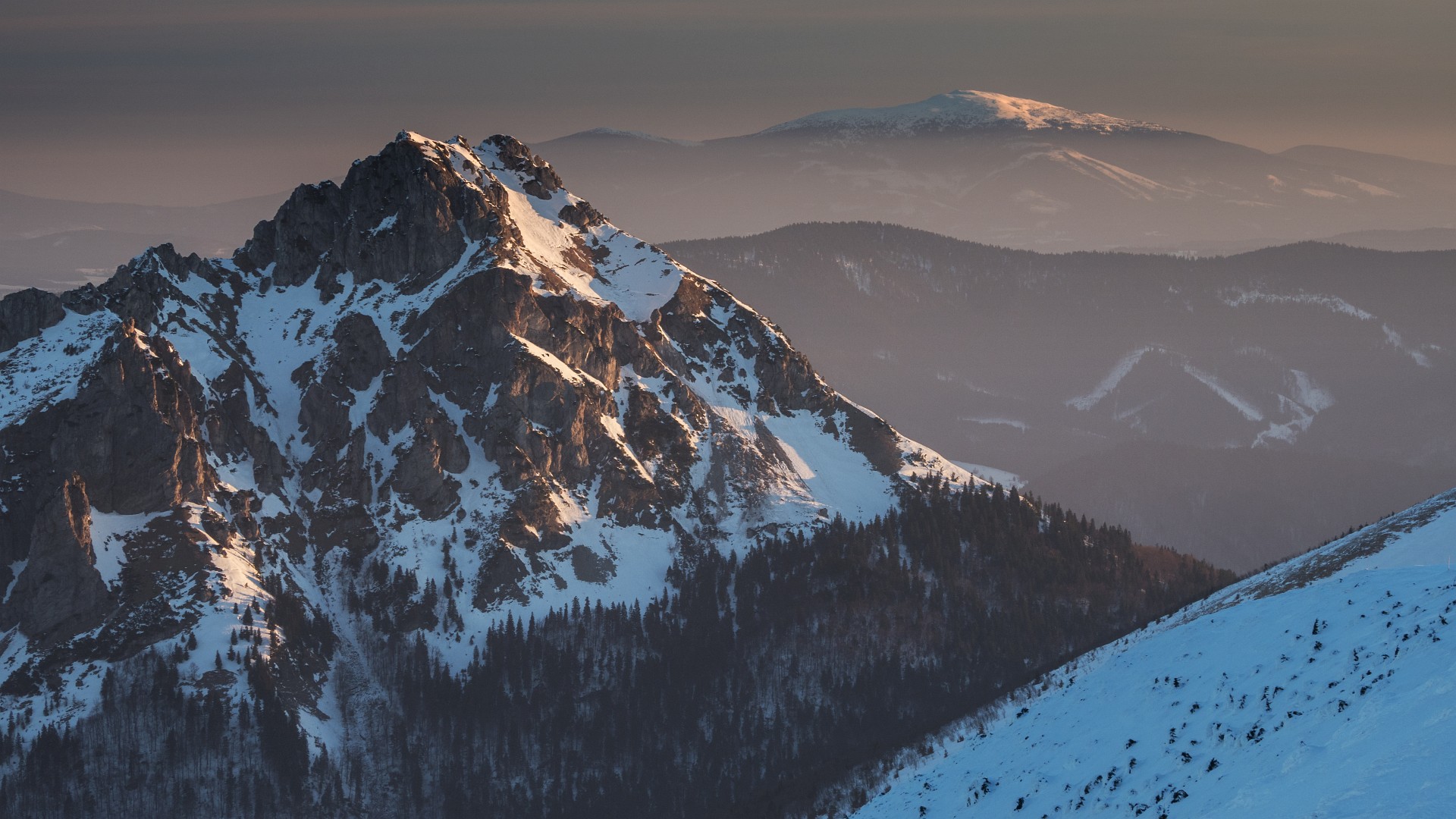 Wielki Rozsutec i Babia Góra