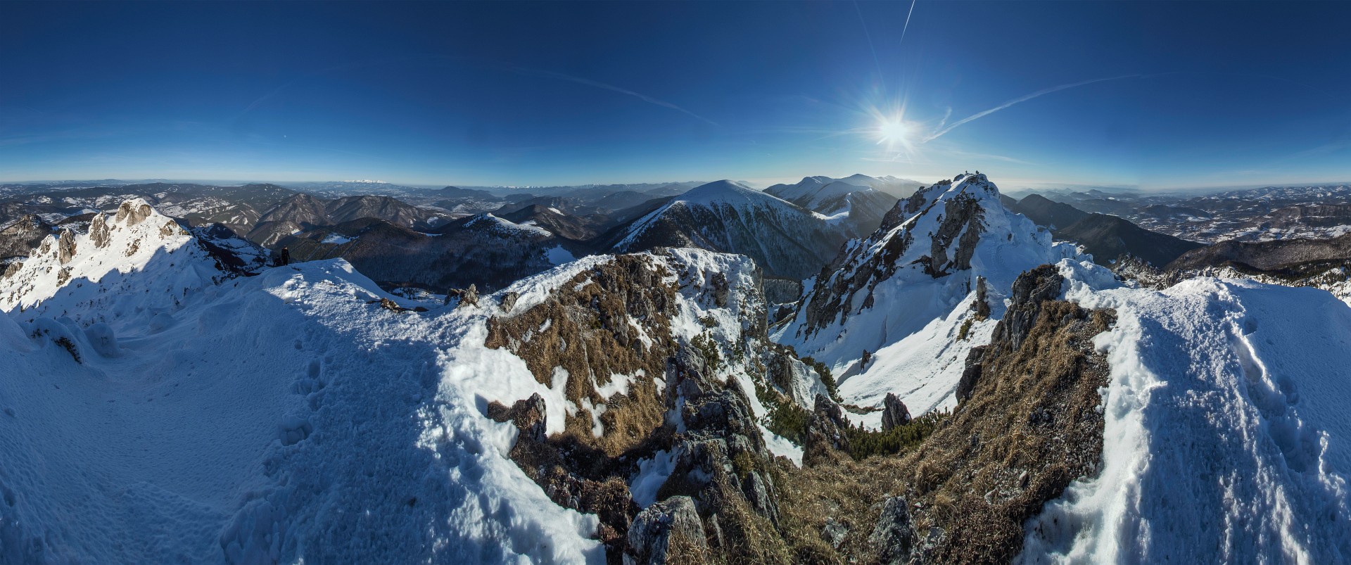Panorama z Wielkiego Rozsutca