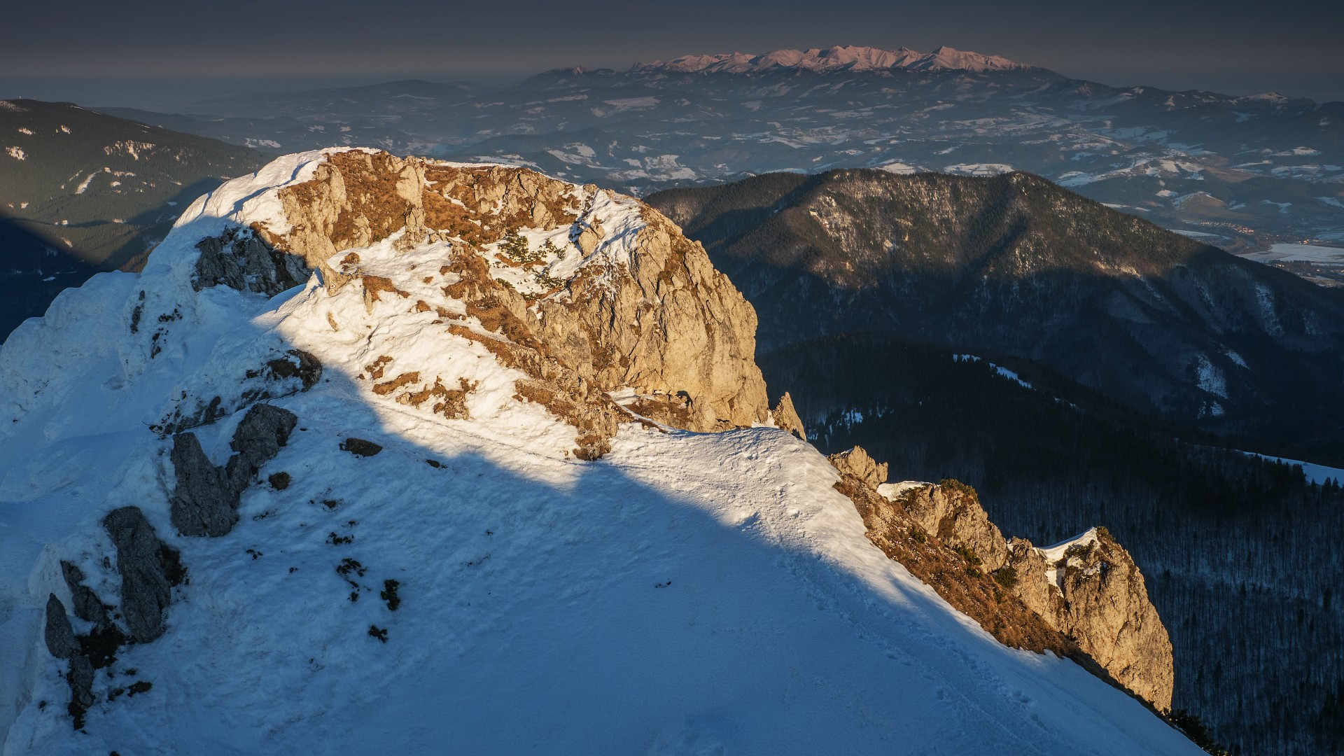 Tatry z Wielkiego Rozsutca