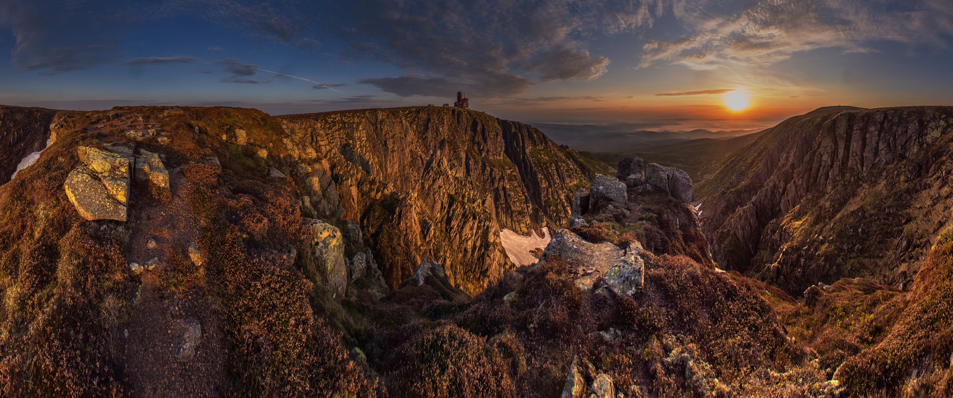 Pełna panorama Śnieżnych Kotłów